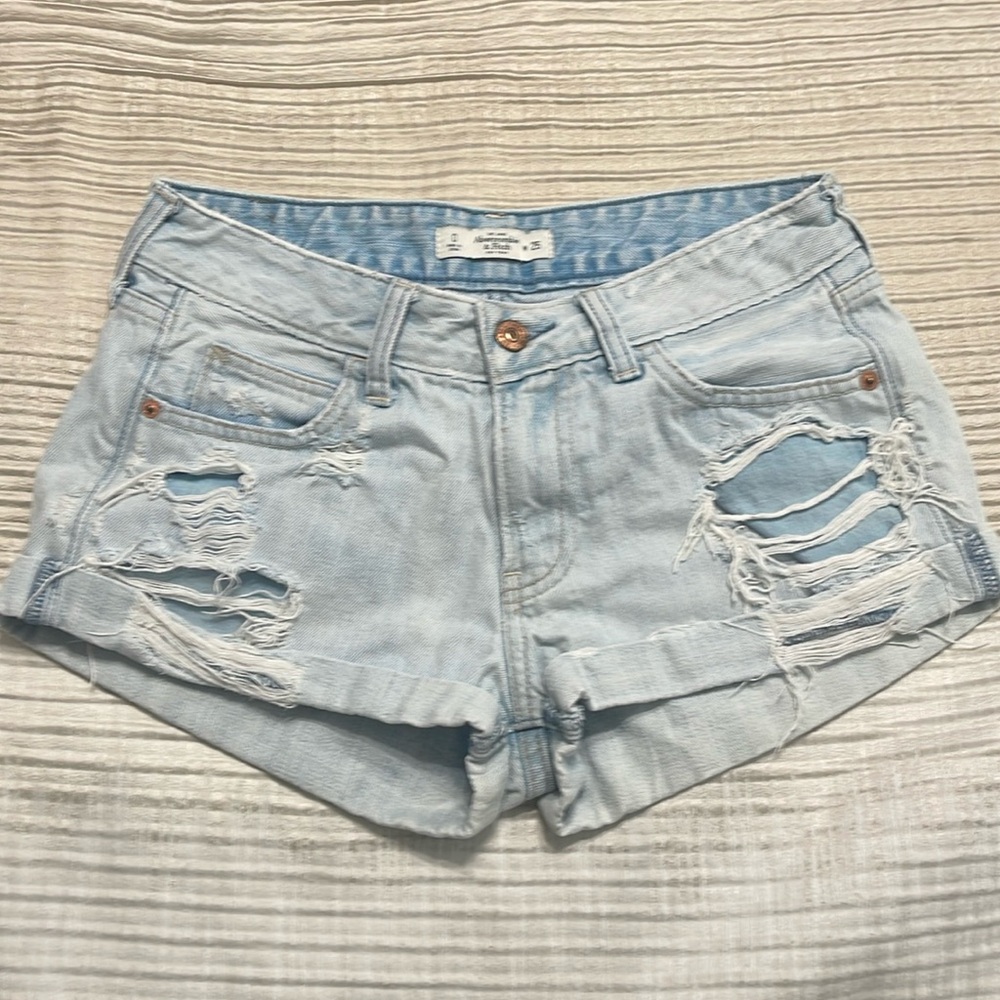 Abercrombie & Fitch (w 25) Denim Shorts. Like New/Great Condition.